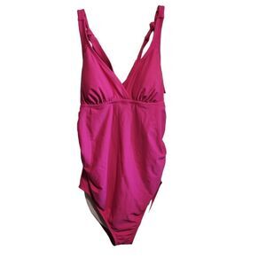 Isabel Pink Maternity Swimsuit